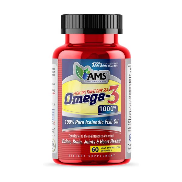 OMEGA-3 1000MG AMS 60S